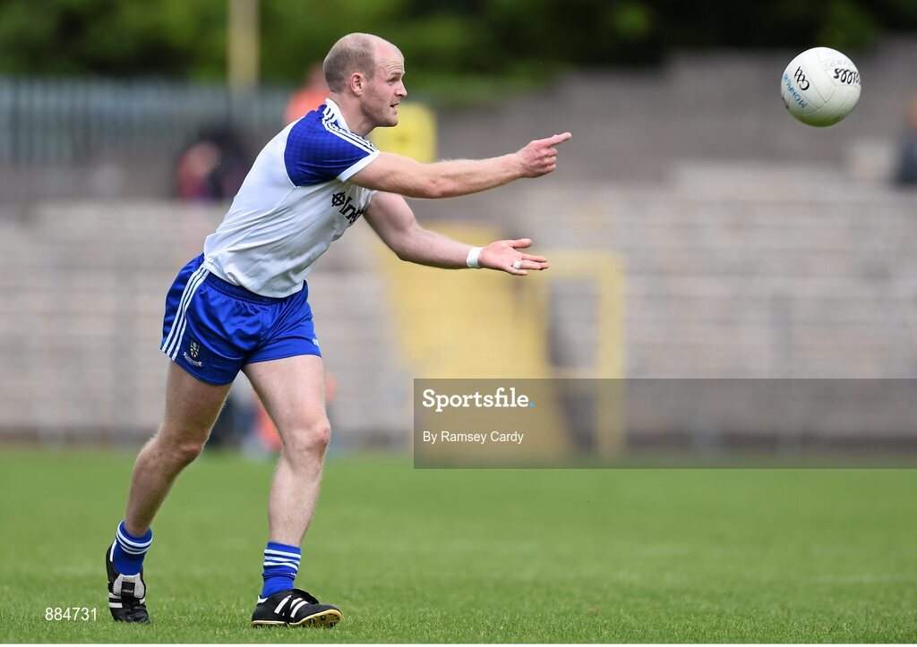 6 July 2014; Dick Clerkin, Monaghan. Ulster GAA Football Senior Championship, Semi-Final Replay, Armagh v Monaghan, St Tiernach's Park, Clones, Co. Monaghan. Picture credit: Ramsey Cardy / SPORTSFILE