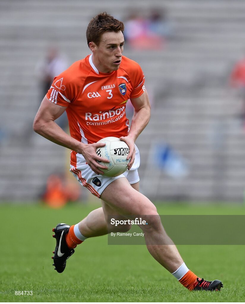 6 July 2014; Charlie Vernon, Armagh. Ulster GAA Football Senior Championship, Semi-Final Replay, Armagh v Monaghan, St Tiernach's Park, Clones, Co. Monaghan. Picture credit: Ramsey Cardy / SPORTSFILE