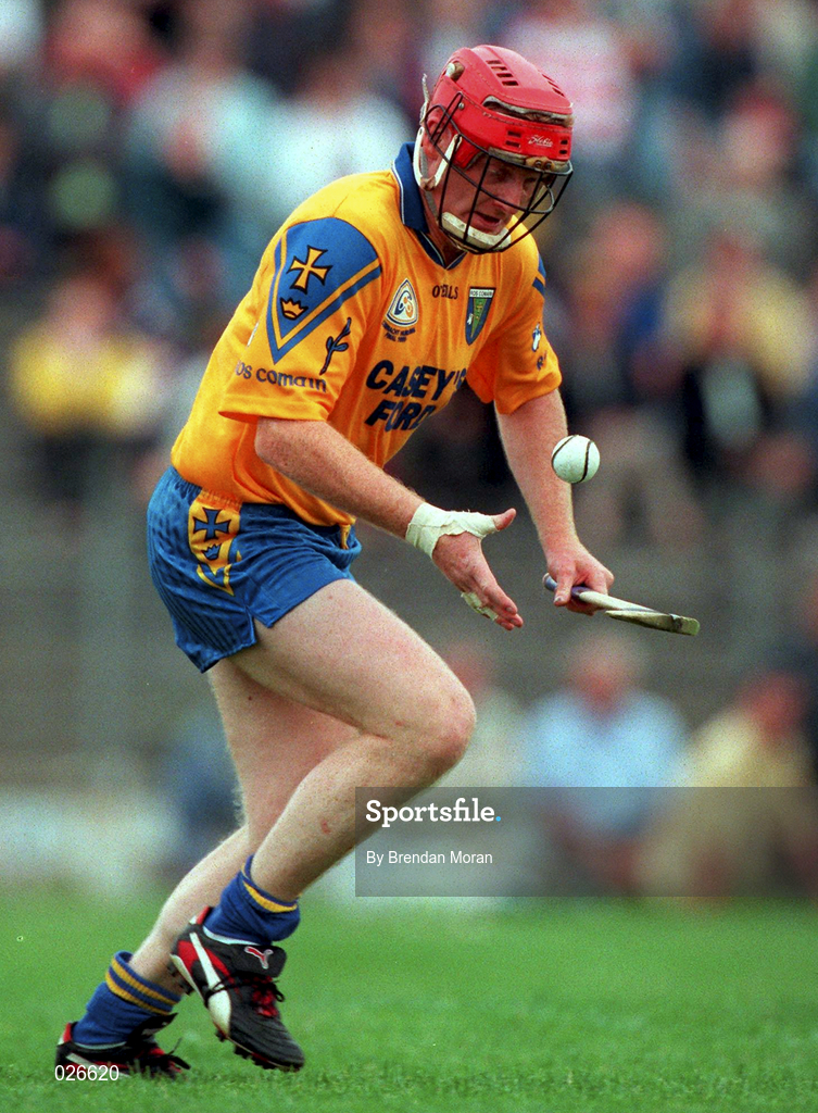 10 July 1999; Adrian Kelly of Roscommon during the Guinness Connacht Senior Hurling Championship Final match between Galway and Roscommon at Dr. Hyde Park in Roscommon. Photo by Brendan Moran/Sportsfile