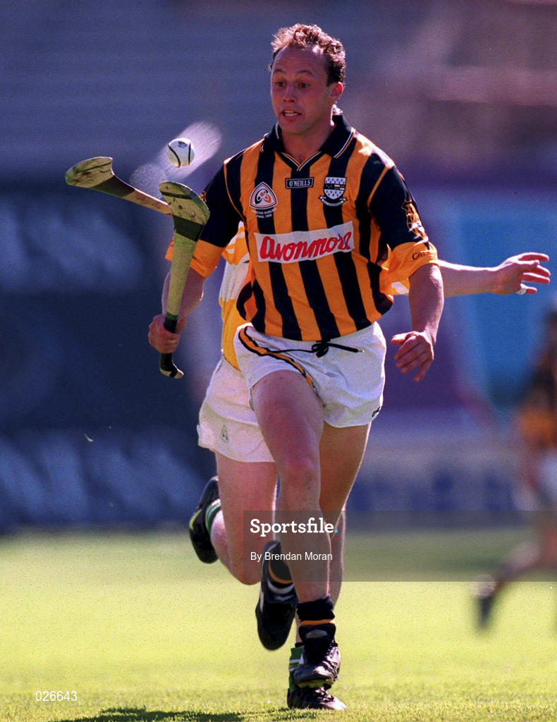 11 July 1999; Andy Comerford of Kilkenny during the Guinness Leinster Senior Hurling Championship Final match between Kilkenny and Offaly at Croke Park in Dublin. Photo by Brendan Moran/Sportsfile