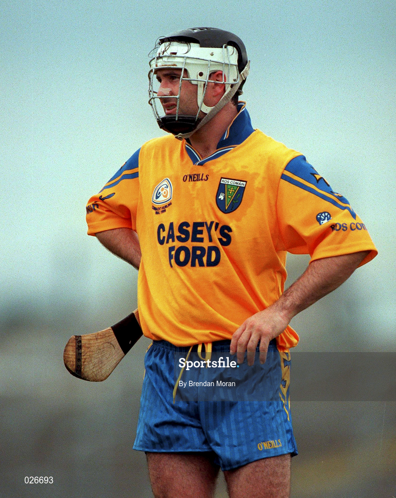 10 July 1999; Brendan Burke of Roscommon during the Guinness Connacht Senior Hurling Championship Final match between Galway and Roscommon at Dr. Hyde Park in Roscommon. Photo by Brendan Moran/Sportsfile