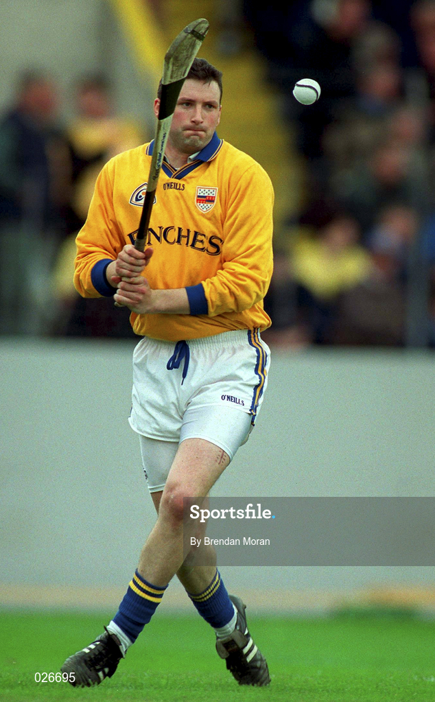 12 June 1999; Niall Gilligan of Clare during the Munster Senior Hurling Championship Semi final Replay match between Clare v Tipperary at Páirc Uí Chaoimh in Cork. Photo by Brendan Moran/Sportsfile