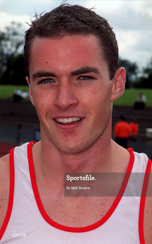 25 July 1999; Brian Liddy during the TNT Irish National Senior Track & Field Championships - Day 2 at Morton Stadium in Santry, Dublin. Photo by Matt Browne/Sportsfile