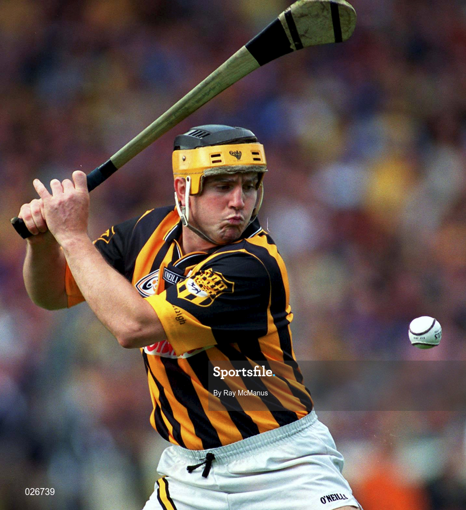 15 August 1999; Canice Brennan of Kilkenny during the Guinness All-Ireland Senior Hurling Championship Semi-Final match between Kilkenny and Clare at Croke Park in Dublin. Photo by Ray McManus/Sportsfile