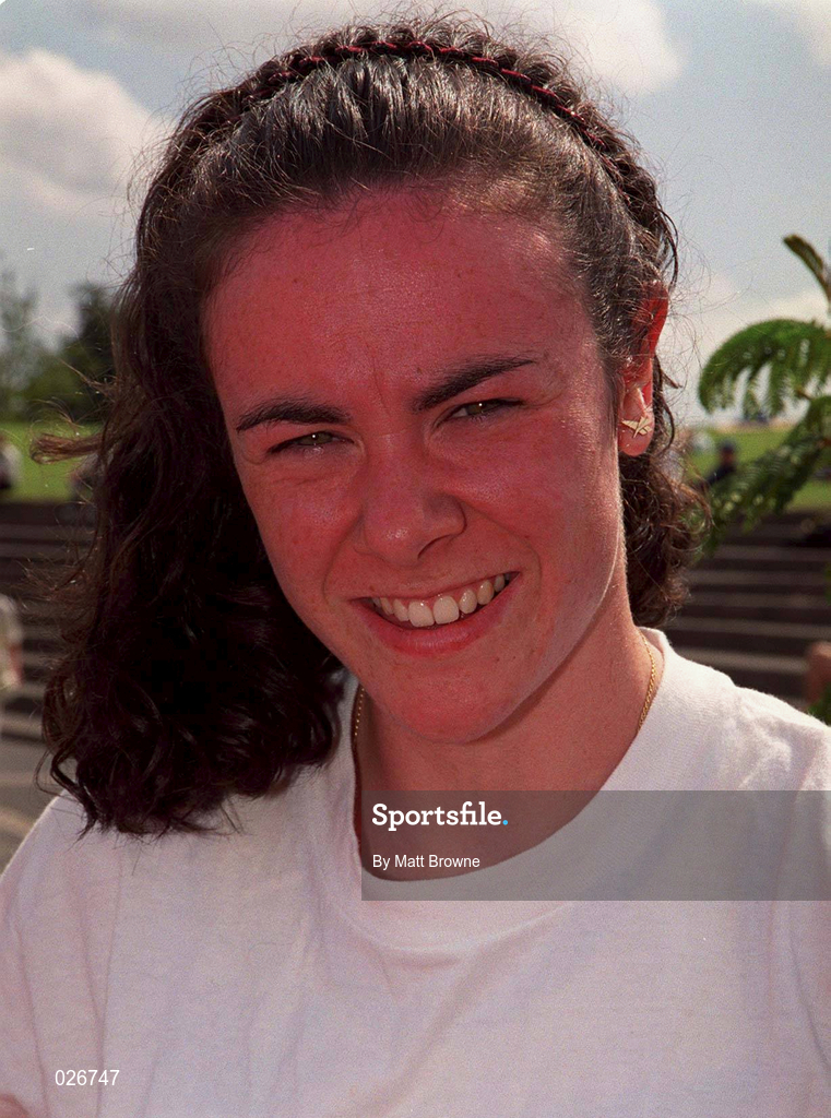 25 July 1999; Ciara Sheehy 32227c10 during the TNT Irish National Senior Track & Field Championships - Day 2 at Morton Stadium in Santry, Dublin. Photo by Matt Browne/Sportsfile