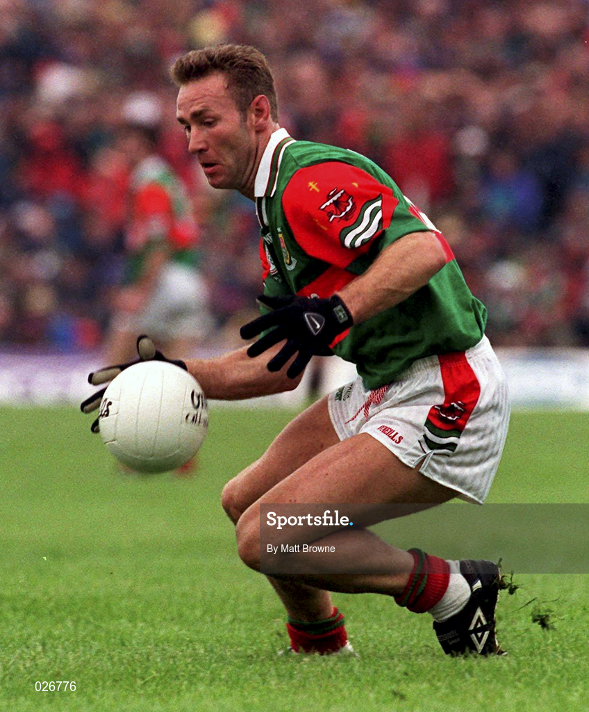 18 July 1999; Colm McManaman of Mayo during the Connacht Senior Football Championship Final Replay between Mayo and Galway at Tuam Stadium in Galway. Photo by Matt Browne/Sportsfile