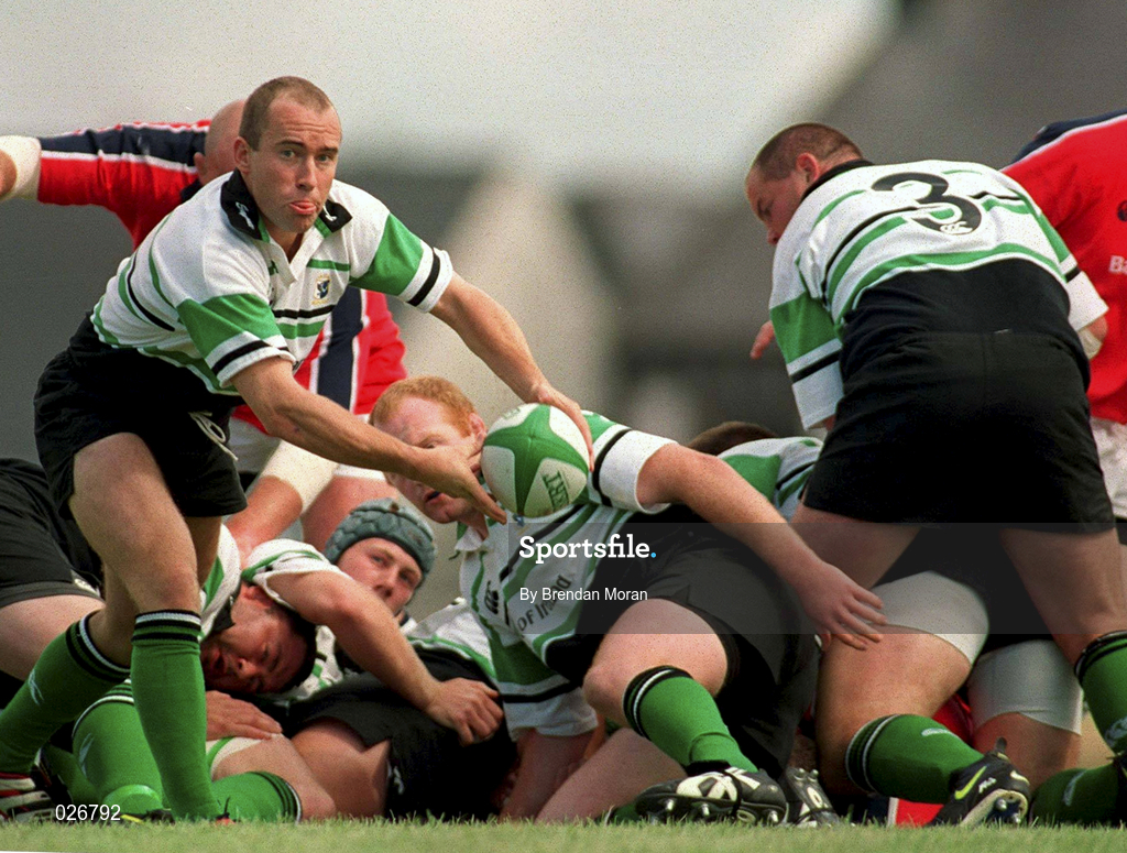 14 August 1999; Conor McGuinness of Connacht during the Guinness Interprovincial Championship match between Connacht and Munster at the Sportsgrounds in Galway. Photo by Brendan Moran/Sportsfile
