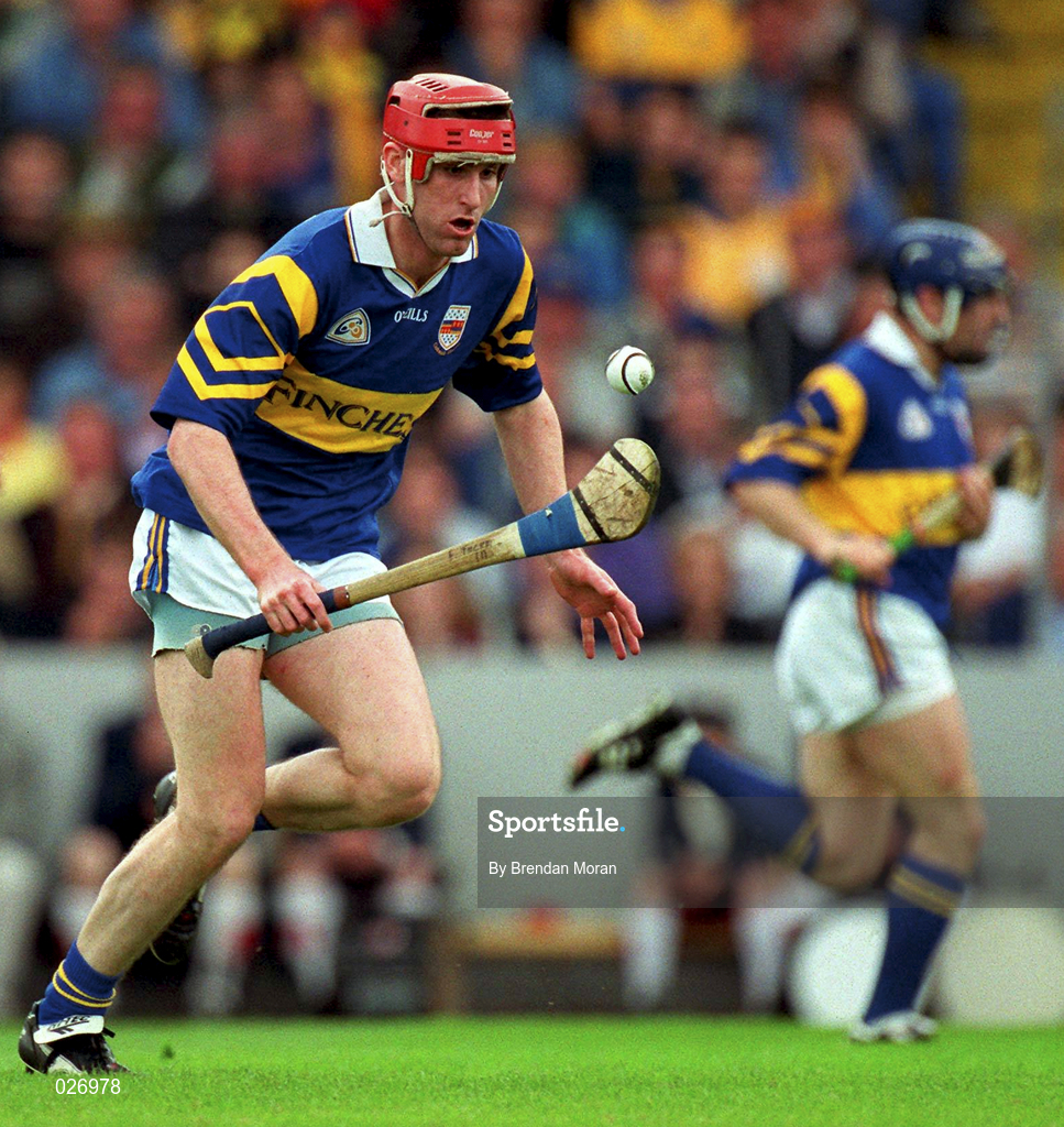 12 June 1999; Eddie Tucker of Tipperary during the Munster Senior Hurling Championship Semi final Replay match between Clare v Tipperary at Páirc Uí Chaoimh in Cork. Photo by Brendan Moran/Sportsfile