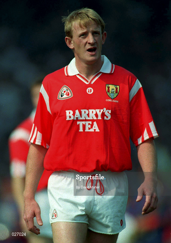 23 June 1996; Mark Farr of Cork during the Bank of Ireland All-Ireland Senior Football Championship Semi-Final match between Cork and Dublin in Croke Park, Dublin. Photo by David Maher/Sportsfile