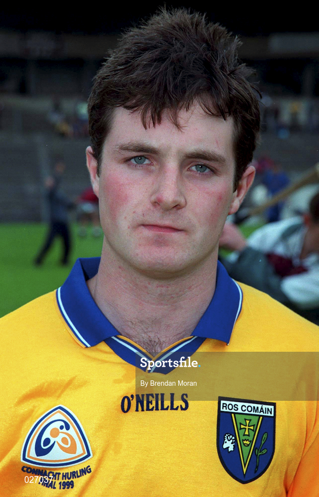 10 July 1999; Marty Healy of Roscommon during the Guinness Connacht Senior Hurling Championship Final match between Galway and Roscommon at Dr. Hyde Park in Roscommon. Photo by Brendan Moran/Sportsfile