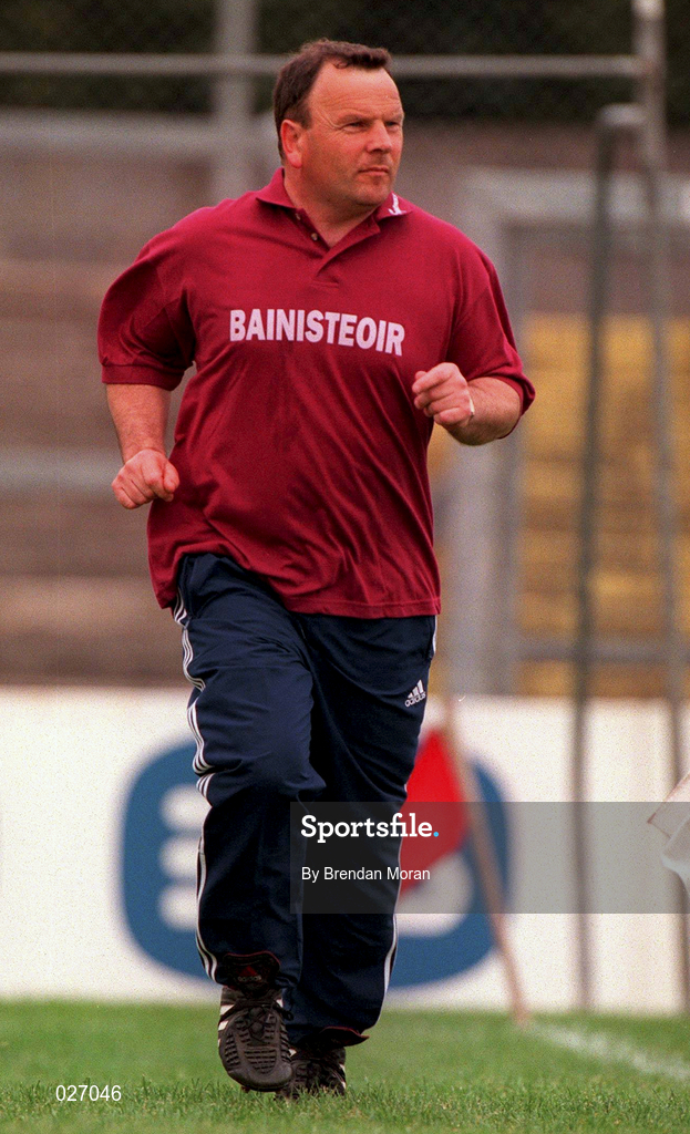 10 July 1999; Galway manager Mattie Murphy during the Guinness Connacht Senior Hurling Championship Final match between Galway and Roscommon at Dr. Hyde Park in Roscommon. Photo by Brendan Moran/Sportsfile