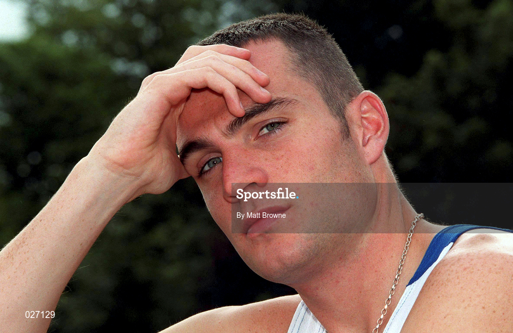 25 July 1999; James Nolan during the TNT Irish National Senior Track & Field Championships - Day 2 at Morton Stadium in Santry, Dublin. Photo by Matt Browne/Sportsfile