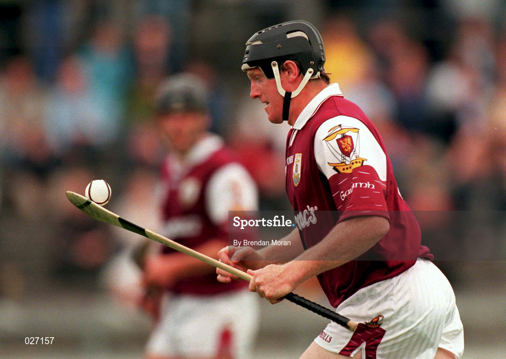 10 July 1999; Joe Cooney of Galway during the Guinness Connacht Senior Hurling Championship Final match between Galway and Roscommon at Dr. Hyde Park in Roscommon. Photo by Brendan Moran/Sportsfile