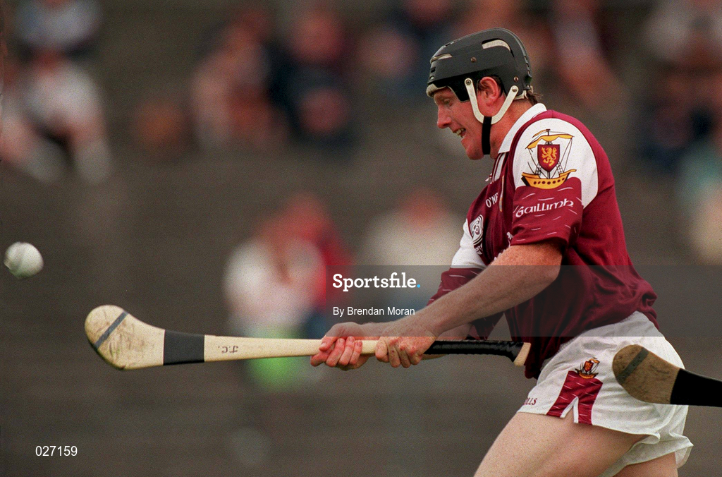 10 July 1999; Joe Cooney of Galway during the Guinness Connacht Senior Hurling Championship Final match between Galway and Roscommon at Dr. Hyde Park in Roscommon. Photo by Brendan Moran/Sportsfile