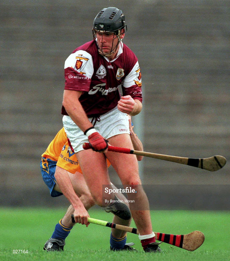 10 July 1999; Joe Rabbitte of Galway during the Guinness Connacht Senior Hurling Championship Final match between Galway and Roscommon at Dr. Hyde Park in Roscommon. Photo by Brendan Moran/Sportsfile