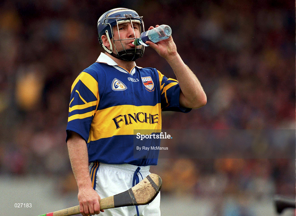 12 June 1999; John Leahy of Tipperary during the Munster Senior Hurling Championship Semi final Replay match between Clare v Tipperary at Páirc Uí Chaoimh in Cork. Photo by Ray McManus/Sportsfile