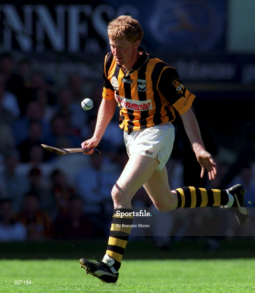 11 July 1999; John Power of Kilkenny during the Guinness Guinness Leinster Senior Hurling Championship Final match between Kilkenny and Offaly at Croke Park in Dublin. Photo by Brendan Moran/Sportsfile