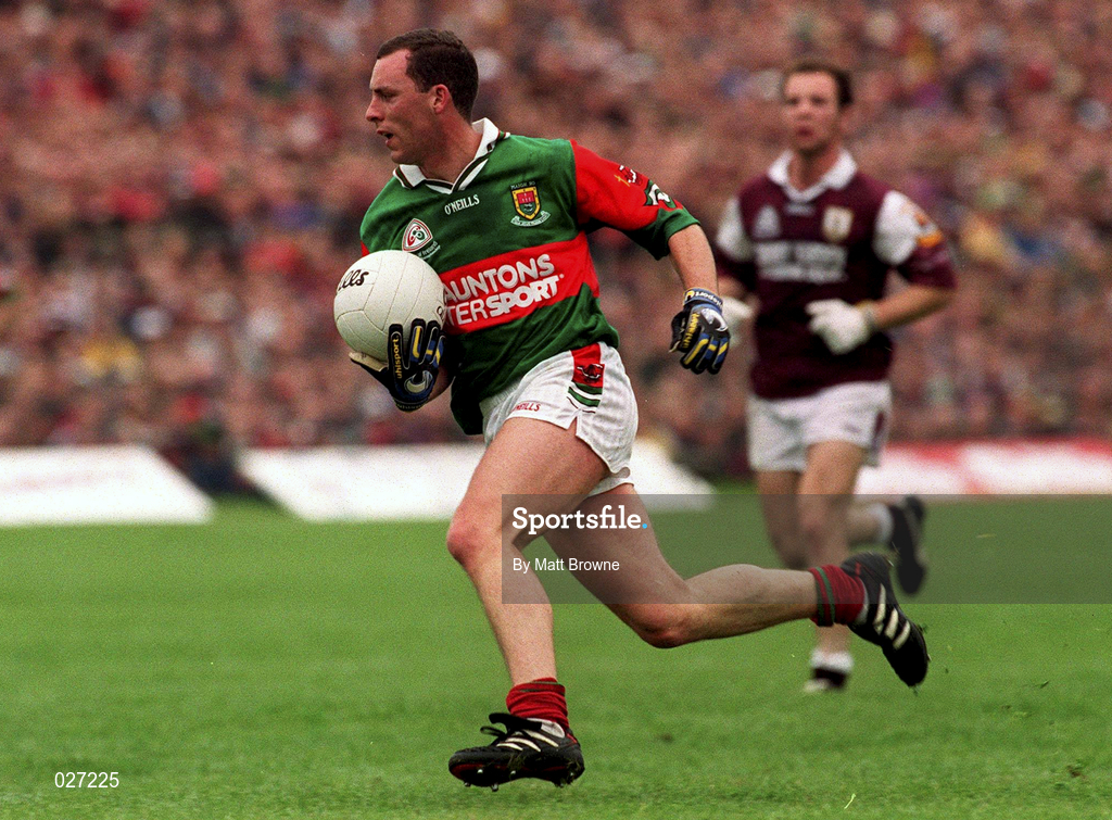 18 July 1999; Kenneth Mortimer of Mayo during the Connacht Senior Football Championship Final Replay between Mayo and Galway at Tuam Stadium in Galway. Photo by Matt Browne/Sportsfile