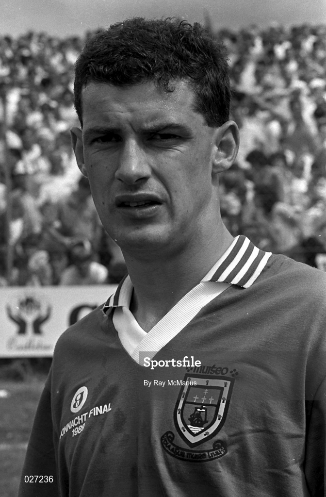 13 August 1989; Kevin McStay of Mayo during the GAA All-Ireland Senior Football Championship Semi Final match between Mayo and Tyrone at Croke Park in Dublin. Photo by Ray McManus/Sportsfile