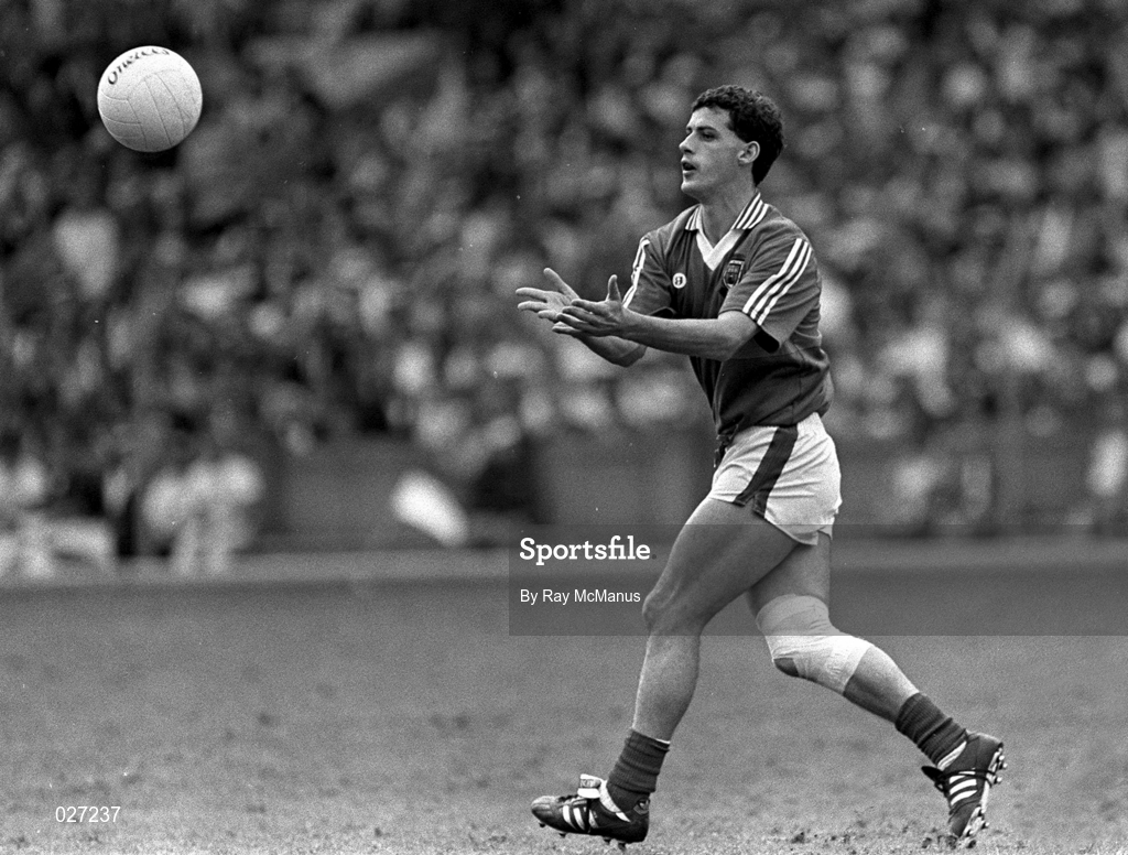 13 August 1989; Kevin McStay of Mayo during the GAA All-Ireland Senior Football Championship Semi Final match between Mayo and Tyrone at Croke Park in Dublin. Photo by Ray McManus/Sportsfile