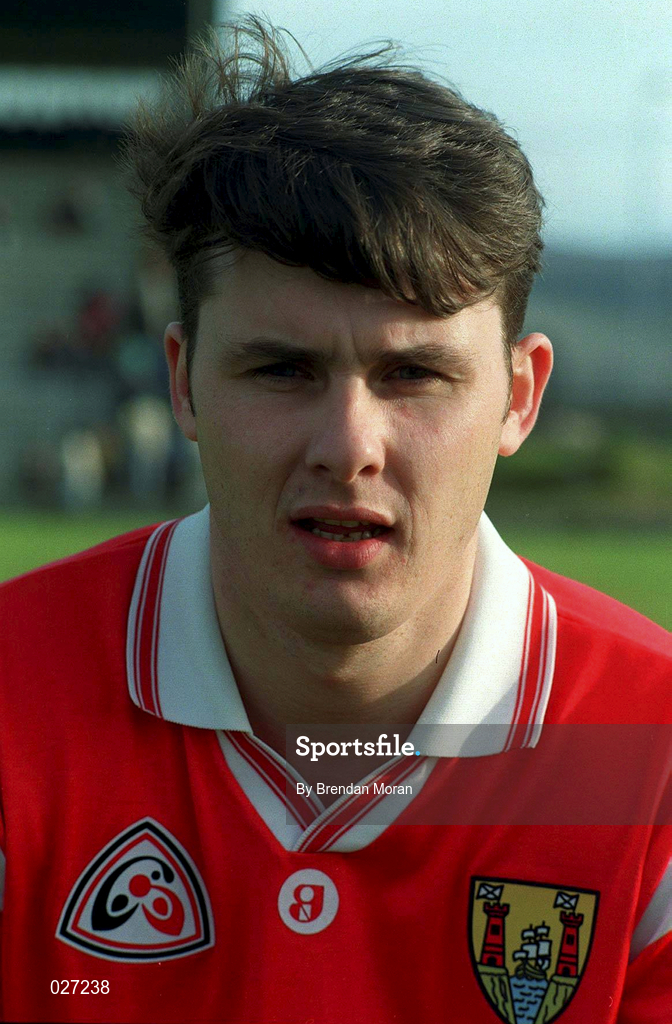 20 May 1995; Kevin Murray of Cork before the Munster Senior Hurling Championship Quarter-Final between Kerry and Cork at Austin Stack Park in Tralee, Kerry. Photo by Brendan Moran/Sportsfile