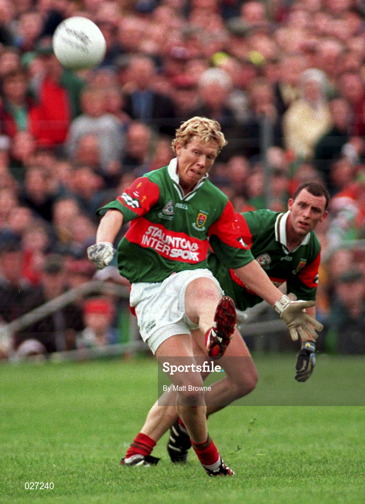 18 July 1999; Ciaran McDonald of Mayo during the Connacht Senior Football Championship Final Replay between Mayo and Galway at Tuam Stadium in Galway. Photo by Matt Browne/Sportsfile