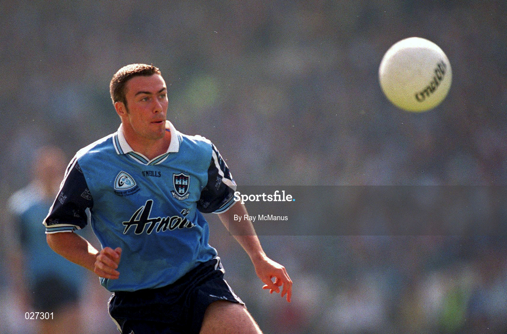 1 August 1999; Ray Cosgrove of Dublin during the Bank of Ireland Leinster Senior Football Championship Final match between Dublin and Meath at Croke Park in Dublin. Photo by Ray McManus/Sportsfile