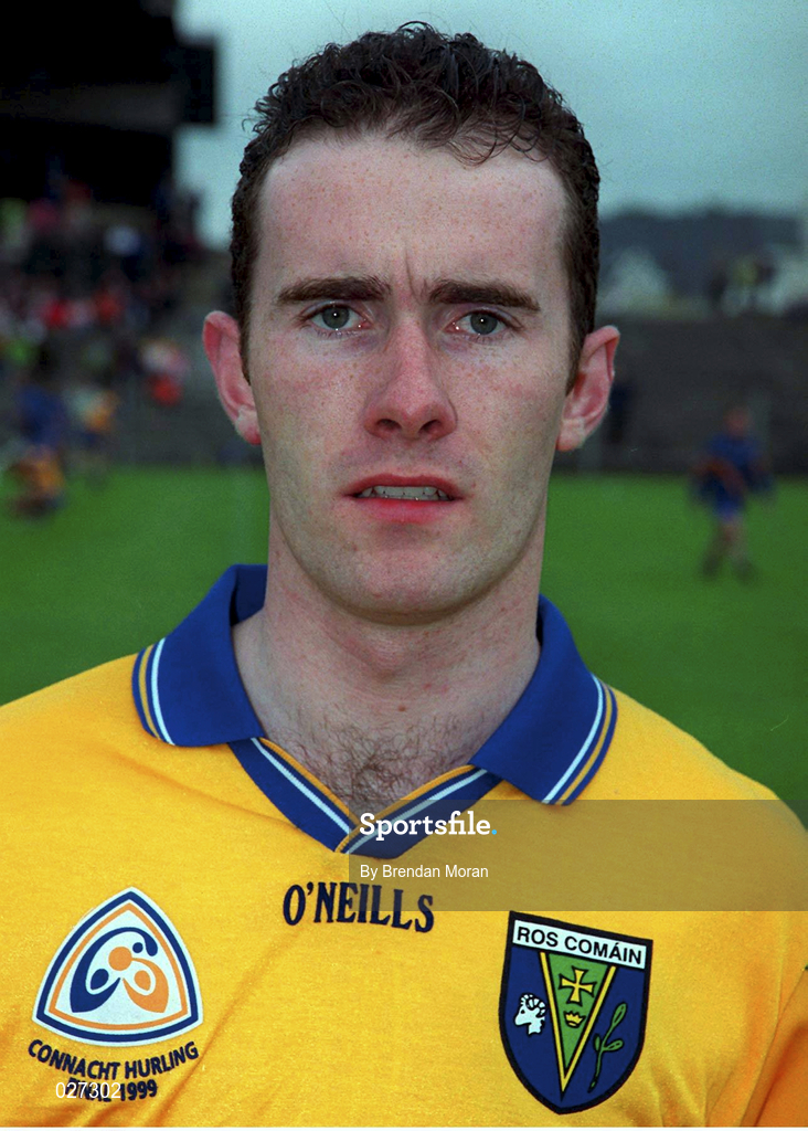 10 July 1999; Ray Mulry of Roscommon during the Guinness Connacht Senior Hurling Championship Final match between Galway and Roscommon at Dr. Hyde Park in Roscommon. Photo by Brendan Moran/Sportsfile
