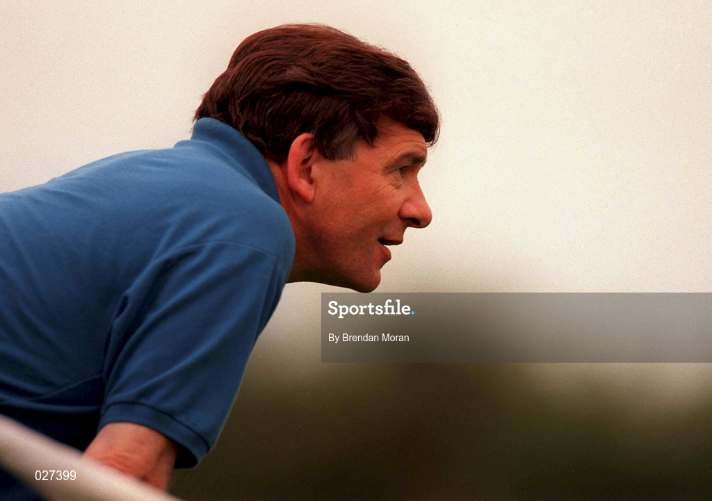 10 July 1999; Roscommon manager Michael Connelly during the Guinness Connacht Senior Hurling Championship Final match between Galway and Roscommon at Dr. Hyde Park in Roscommon. Photo by Brendan Moran/Sportsfile
