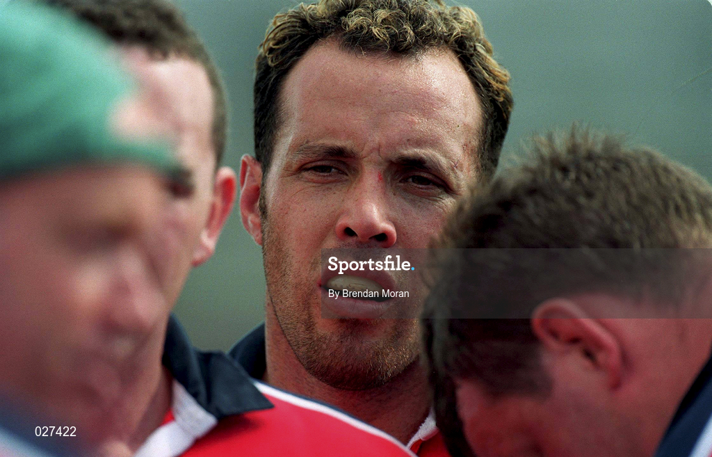 14 August 1999; Mike Mullins of Munster during the Guinness Interprovincial Championship match between Connacht and Munster at the Sportsgrounds in Galway. Photo by Brendan Moran/Sportsfile
