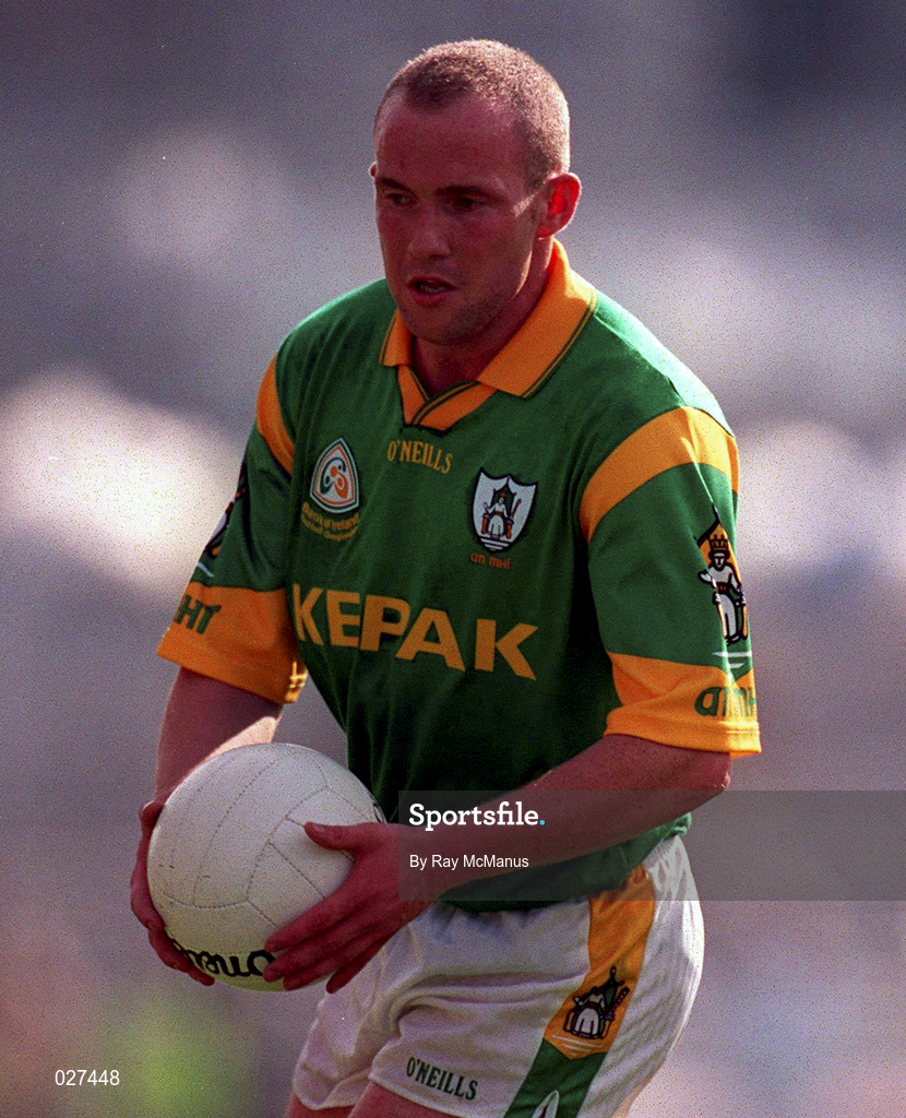 1 August 1999; Ollie Murphy of Meath during the Bank of Ireland Leinster Senior Football Championship Final match between Dublin and Meath at Croke Park in Dublin. Photo by Ray McManus/Sportsfile
