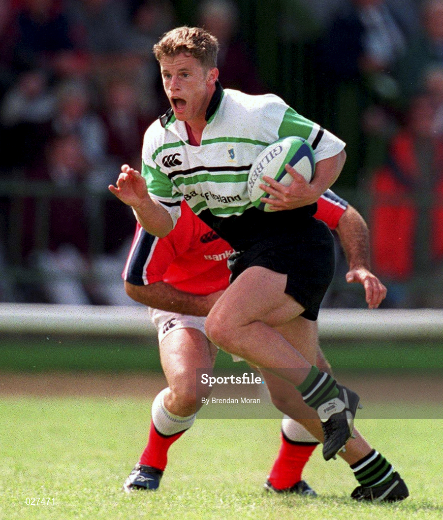 14 August 1999; Pat Duignan of Connacht during the Guinness Interprovincial Championship match between Connacht and Munster at the Sportsgrounds in Galway. Photo by Brendan Moran/Sportsfile