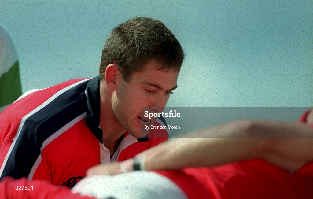 14 August 1999; Tom Tierney of Munster during the Guinness Interprovincial Championship match between Connacht and Munster at the Sportsgrounds in Galway. Photo by Brendan Moran/Sportsfile