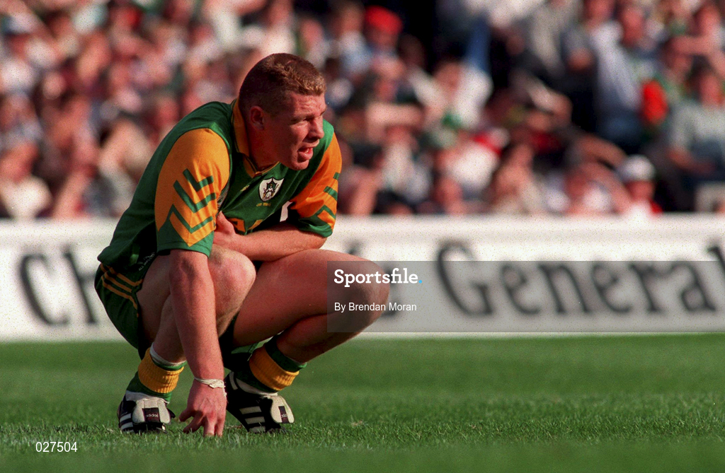 15 September 1996; Tommy Dowd of Meath during the All-Ireland Senior Football Championship Final between Meath and Mayo at Croke Park in Dublin. Photo by Brendan Moran /Sportsfile.
