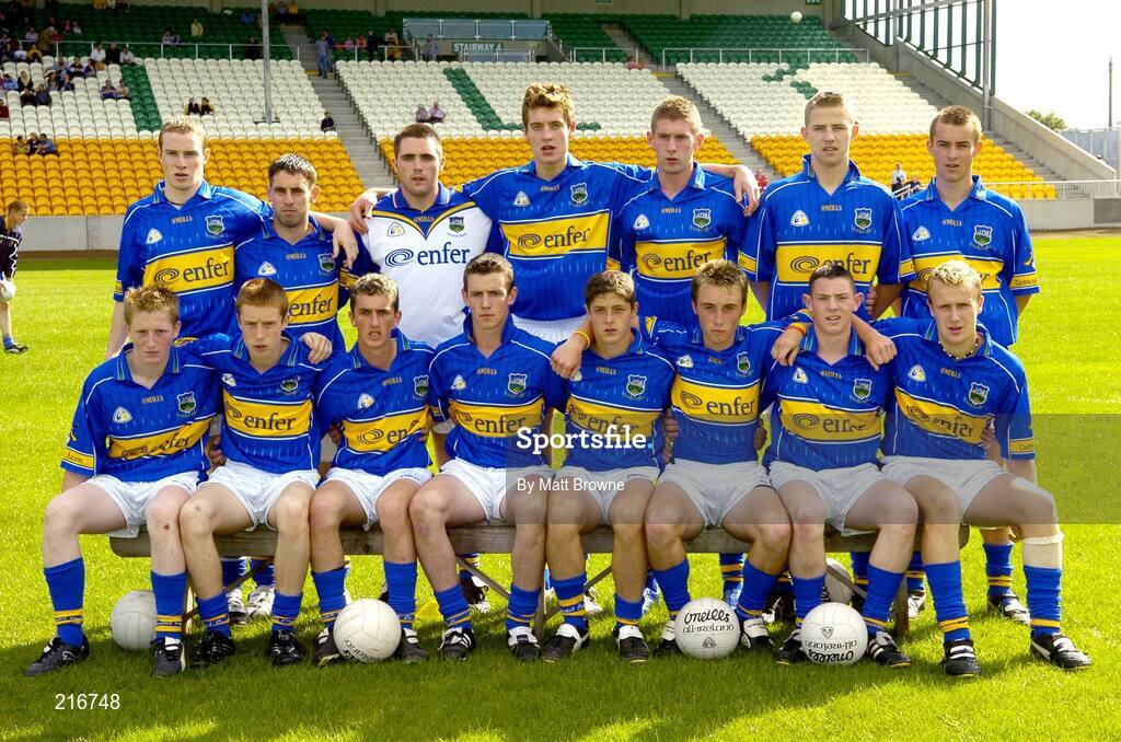 29 July 2006; The Tipperary Team. ESB All-Ireland Minor Football Championship Quarter-Final, Roscommon v Tipperary, O'Connor Park, Tullamore, Co. Offaly. Picture credit; Matt Browne / SPORTSFILE