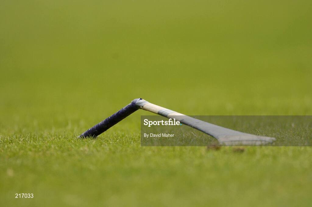 23 July 2006; A broken hurley. ESB All-Ireland Minor Hurling Championship Quarter-Final, Galway v Antrim, Cusack Park, Mullingar, Co. Westmeath. Picture credit: David Maher / SPORTSFILE