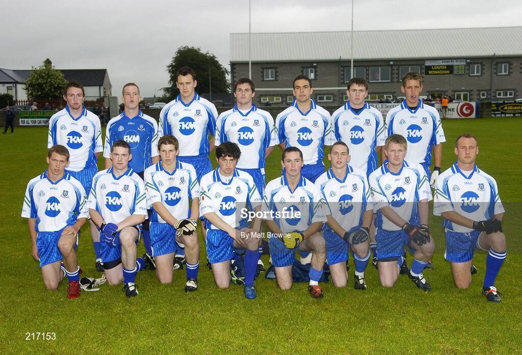 4 August 2006; The Monaghan team. Tommy Murphy Cup Quarter-Final, Louth v Monaghan, St. Brigid's Park, Dowdallshill, Dundalk, Co. Louth. Picture credit; Matt Browne / SPORTSFILE