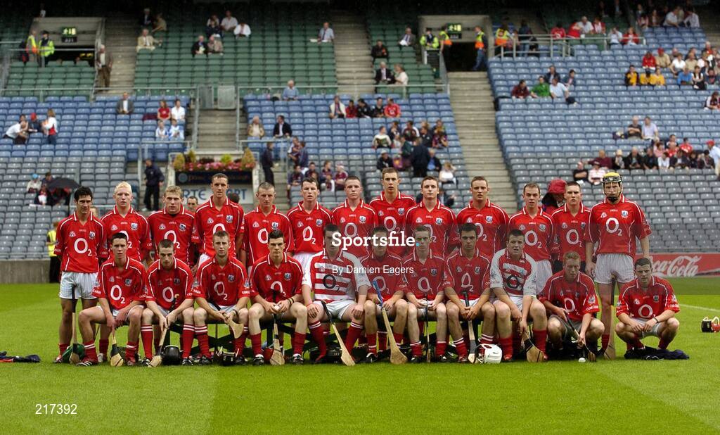 6 August 2006; The Cork squad. ESB All-Ireland Minor Hurling Championship Semi-Final, Cork v Galway, Croke Park, Dublin. Picture credit; Damien Eagers / SPORTSFILE