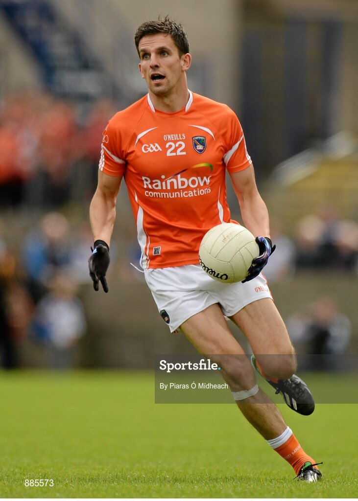 6 July 2014; Stephen Harold, Armagh. GAA Football Senior Championship, Semi-Final Replay, Armagh v Monaghan, St Tiernach's Park, Clones, Co. Monaghan. Picture credit: Piaras Ó Mídheach / SPORTSFILE
