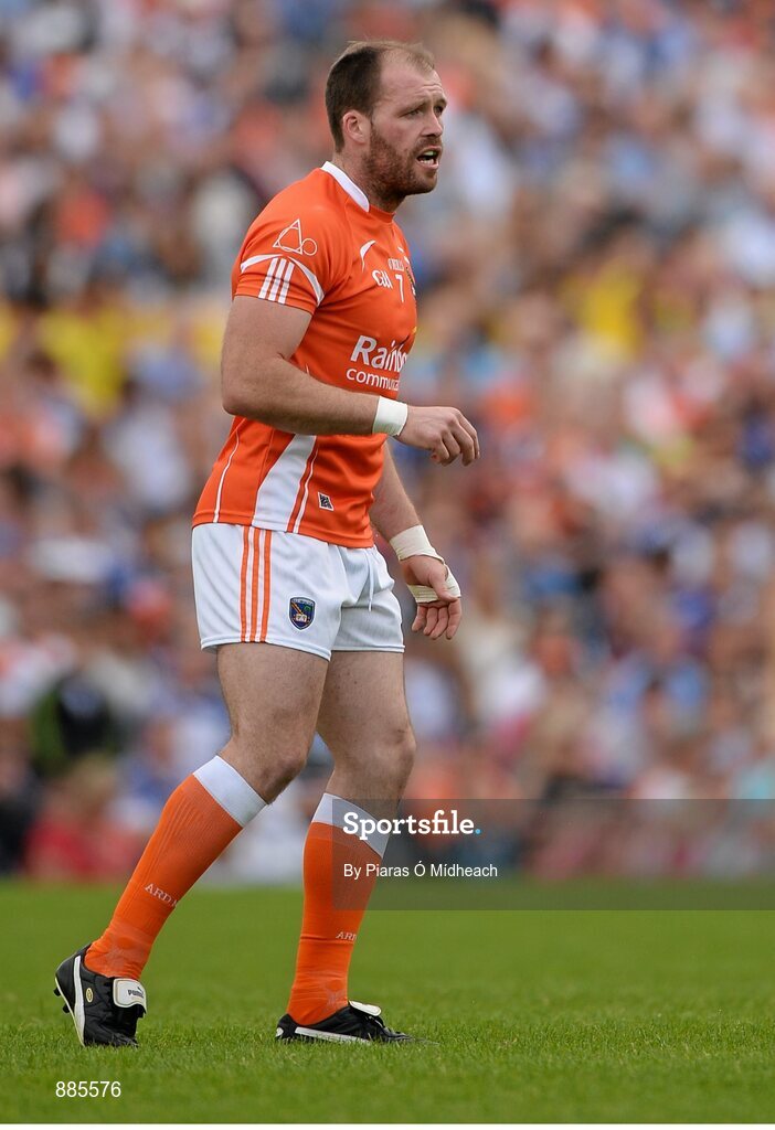 6 July 2014; Ciaran McKeever, Armagh. Ulster GAA Football Senior Championship, Semi-Final Replay, Armagh v Monaghan, St Tiernach's Park, Clones, Co. Monaghan. Picture credit: Piaras Ó Mídheach / SPORTSFILE