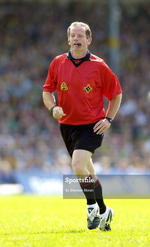 29 July 2006; Vincent Neary, Referee. Bank of Ireland All-Ireland Senior Football Championship Qualifier, Round 4, Kerry v Longford, Fitzgerald Stadium, Killarney, Co. Kerry. Picture credit; Brendan Moran / SPORTSFILE