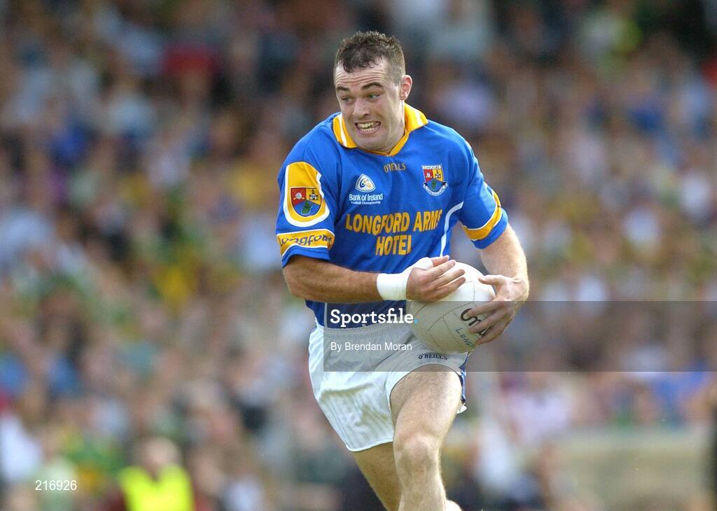 29 July 2006; Paul Barden, Longford. Bank of Ireland All-Ireland Senior Football Championship Qualifier, Round 4, Kerry v Longford, Fitzgerald Stadium, Killarney, Co. Kerry. Picture credit; Brendan Moran / SPORTSFILE