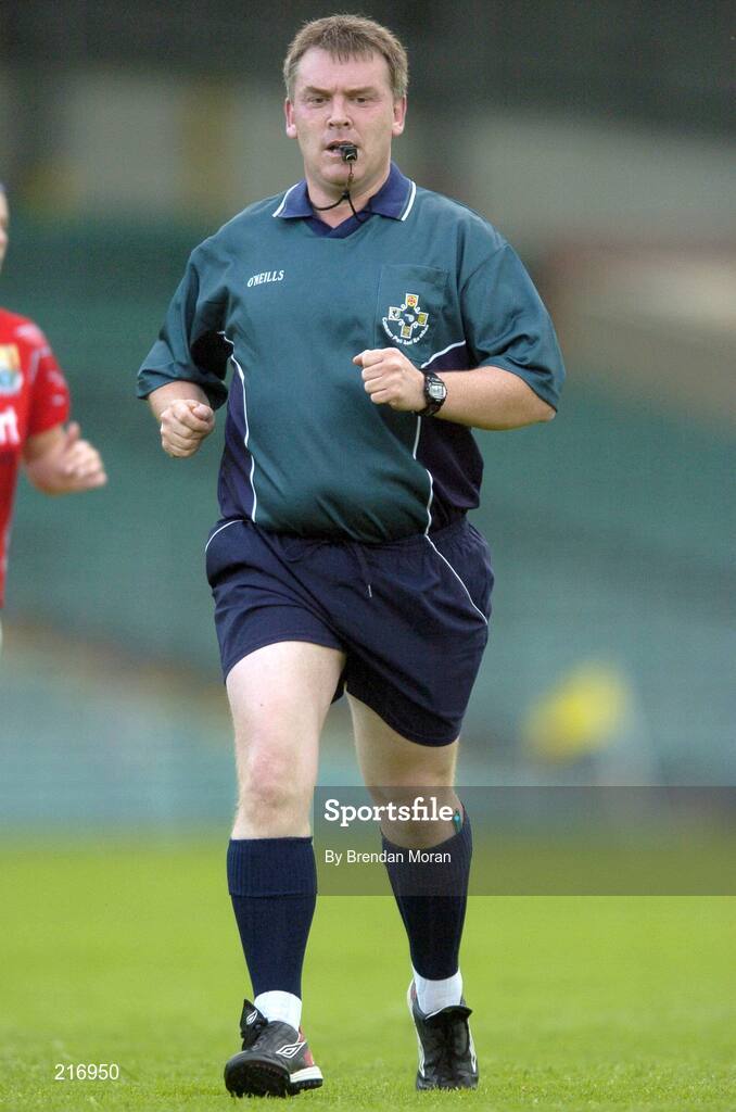 29 July 2006; Richie O'Connor, Referee. TG4 Ladies Munster Senior Football Final, Cork v Waterford, Gaelic Grounds, Limerick. Picture credit; Brendan Moran / SPORTSFILE
