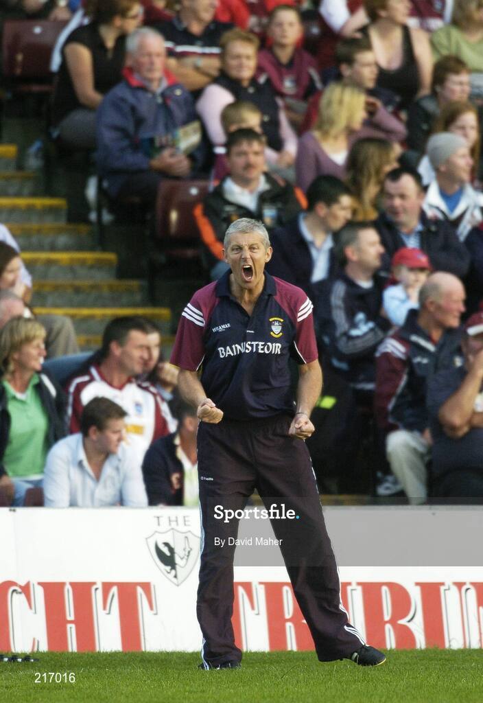 29 July 2006; Tomas O'Flatharta , Westmeath manager. Bank of Ireland All-Ireland Senior Football Championship Qualifier, Round 4, Galway v Westmeath, Pearse Stadium, Galway. Picture credit; David Maher / SPORTSFILE
