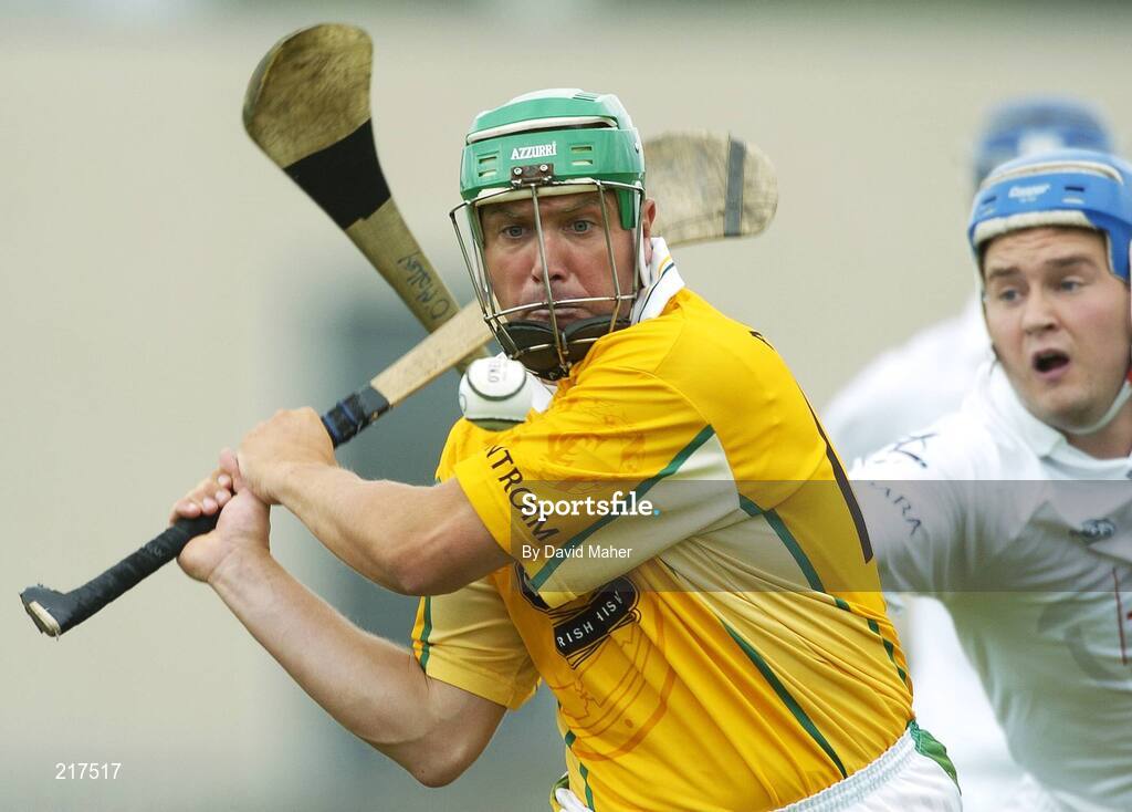 23 July 2006; Brian McFall, Antrim. Christy Ring Cup Semi-Final, Kildare v Antrim, Cusack Park, Mullingar, Co. Westmeath. Picture credit: David Maher / SPORTSFILE