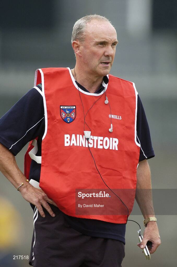 23 July 2006; Kildare hurling manager Ben Dorney. Christy Ring Cup Semi-Final, Kildare v Antrim, Cusack Park, Mullingar, Co. Westmeath. Picture credit: David Maher / SPORTSFILE