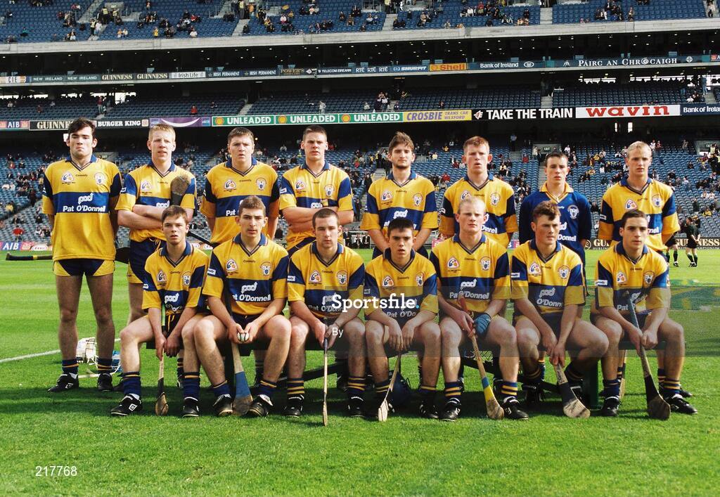14 September 1997; The Clare team. All Ireland Hurling Minor Final, Clare v Galway, Croke Park, Dublin. Picture credit; Matt Browne / SPORTSFILE