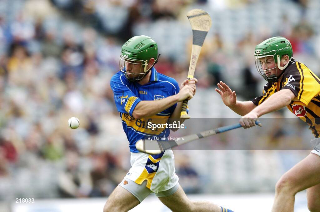 13 August 2006; Timmy Dalton, Tipperary, in action against Mark Bergin, Kilkenny. All-Ireland Minor Hurling Championship, Semi-Final, Kilkenny v Tipperary, Croke Park, Dublin. Picture credit; Matt Browne / SPORTSFILE