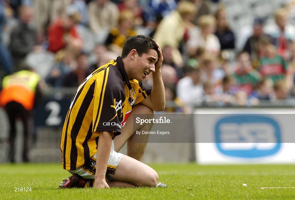 13 August 2006; Kieran Mooney, Kilkenny, after the final whistle. All-Ireland Minor Hurling Championship, Semi-Final, Kilkenny v Tipperary, Croke Park, Dublin. Picture credit; Matt Browne / SPORTSFILE