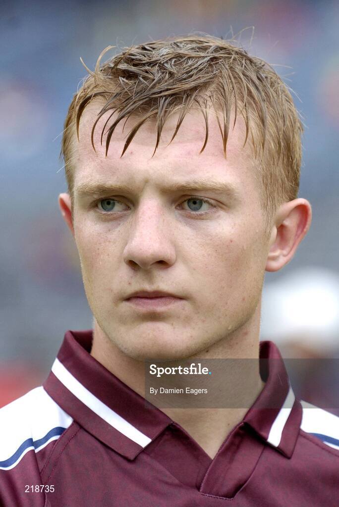 6 August 2006; Joe Canning, Galway captain. ESB All-Ireland Minor Hurling Championship Semi-Final, Cork v Galway, Croke Park, Dublin. Picture credit; Damien Eagers / SPORTSFILE